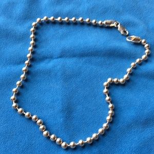 Silpada silver bead necklace
